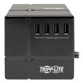 Surge Protectors | Tripp Lite TLP366CUBEUSBB 6 ft. Cord 3 AC Outlets/6 USB-A Ports 540 J Power Cube Surge Protector - Black image number 1