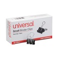Binding Spines & Combs | Universal UNV10200VP3 Binder Clip Value Pack - Small, Black/Silver (36/Pack) image number 0