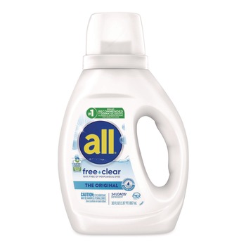 CLEANERS AND CHEMICALS | Dial 7261347427 30 oz Free Clear HE Laundry Detergent - Unscented (6/Carton)