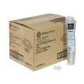  | Pactiv Corp. YLS1FR 0.5 oz. to 1 oz. Plastic Portion Cup Lid - Clear (2500/Carton) image number 3
