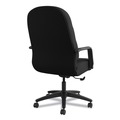 Office Chairs | HON H2091.H.CU10.T 17 in. - 21 in. Seat Height Pillow-Soft 2090 Series Executive High-Back Swivel/Tilt Chair Supports Up to 300 lbs. - Black image number 4