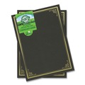 Frames | Geographics 49029 9.75 in. x 12.5 in. Certificate/Document Cover - Black With Gold Foil (5/Pack) image number 0