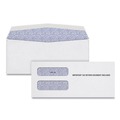 Back to School Sale | Adams 22223 3.75 in. x 8.75 in. 1099 Double Window Envelope - White (24/Pack) image number 0