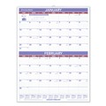 Back to School Sale | AT-A-GLANCE PM9-28 12 Month: Jan 2026 to Dec 2026 22 in. x 29 in. 2-Month Wall Calendar - White/Blue/Red Sheets image number 0