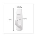 Wall Racks & Hooks | Command 17003ES 5 lbs. Capacity Large Plastic General Purpose Hooks - White (1/Pack) image number 1