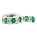 Labels | Smead 67083 1 in. x 1.25 in. M Color-Coded End Tab Filing Labels - White (500/Roll) image number 0