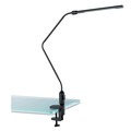 Lamps | Alera ALELED902B 5.13 in. W x 21.75 in. D x 21.75 in. H LED Desk Lamp with Interchangeable Base/Clamp - Black image number 2
