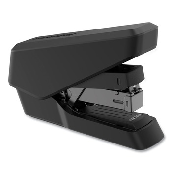 Fellowes Mfg Co. 5014401 LX860 EasyPress 40-Sheet Capacity Half Strip Stapler with Antimicrobial Protection - Black