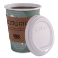 Labor Day Sale | Eco-Products EP-ECOLID-W 10 - 20 oz. EcoLid Renewable/Compostable Hot Cup Lid - White (800/Carton) image number 6