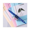 Pens | Pilot 31507 G-Knock BeGreen Fine 0.7 mm Gel Pen - Blue Ink/Translucent Blue/Blue Barrel (1-Dozen) image number 4
