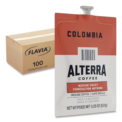 Coffee | FLAVIA 48006 Alterra Coffee Freshpack - Columbia (100/Carton) image number 0