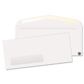 Envelopes & Mailers | Quality Park QUA21316 4.13 in. x 9.5 in. #10 Commercial Flap Gummed Closure Lower Left Address-Window Envelope - White (500/Box) image number 0