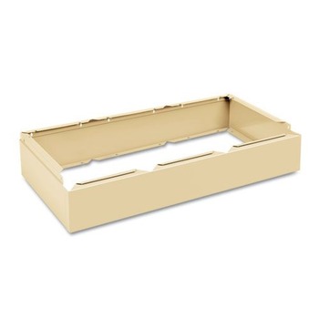 Tennsco CLB-3618-SND 36 in. x 18 in. x 6 in. Three Wide Closed Locker Base - Sand