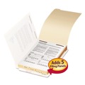 File Folders | Smead 35650 Stackable 1/5-Cut Bottom Tab Folder Dividers with 1 Fastener - Legal Size/Manila (50/Pack) image number 6