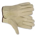 Cleaning Gloves | MCR Safety 3215M Economy Leather Driver Gloves - Medium, Beige (1-Pair) image number 2