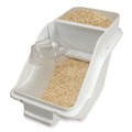Just Launched | Rubbermaid Commercial FG9G5700WHT ProSave 5.4-Gallon Plastic Shelf Ingredient Bin - White image number 2