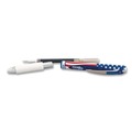 Pens | Pentel BL77USABP5A 0.7 mm Medium EnerGel RTX Retractable Gel Pen - Black Ink, Stars and Stripes Barrel (5/Pack) image number 3