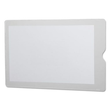 Oxford 65008 Utili-Jac 5 in. x 8 in. Heavy-Duty Plastic Envelopes - Clear (50/Box)