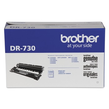 Brother DR730 DR730 12,000 Page-Yield Drum Unit - Black