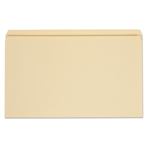 Just Launched | Universal UNV15110EE 1 Ply Top Tab Straight Cut File Folders - Legal, Manila (100/Box) image number 0