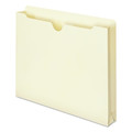 File Folders | Smead 75540 2-Ply Straight Tab Letter Size File Jackets - Manila (50/Box) image number 0