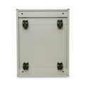Just Launched | Alera ALEPAFFPY 14.96 in. x 19.29 in. x 27.75 in. 2 Legal/Letter-Size File Drawers Left or Right File Pedestal - Putty image number 4