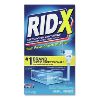 RID-X 19200-80306 9.8 oz. Septic System Treatment Concentrated Powder (12/Carton)