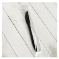 Cutlery | Boardwalk BWKKNIFEBLPPIW Mediumweight Wrapped Polypropylene Plastic Knife Cutlery - Black (1000/Carton) image number 4