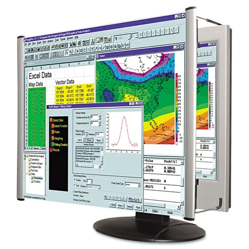 Office Accessories | Kantek MAG17L LCD Monitor Magnifier Filter for 17 in. Flat Panel Monitor image number 0