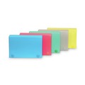 Sheet Protectors | C-Line 58335 Holds (100) 3 in. x 5 in. Cards 5.38 in. x 1.25 in. x 3.5 in. Polypropylene Index Card Case - Assorted Colors image number 0