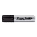 Permanent Markers | Sharpie 44001A Broad Chisel Tip Magnum Permanent Marker - Black (12/Carton) image number 3
