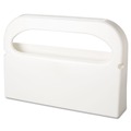 Just Launched | HOSPECO HG-1-2 Health Gards 16 in. x 3.25 in. x 11.5 in. Half-Fold Toilet Seat Cover Dispenser - White (2/Box) image number 0