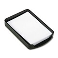 Desktop Organizers | Officemate 22362 4 in. x 6 in. 2200 Series Plastic Memo Holder - Black image number 1