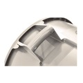 Trash & Waste Bins | Rubbermaid Commercial FG262000WHT 20 gal. Plastic Vented Round Brute Container - White image number 2