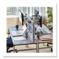 Monitor Stands | Tripp Lite DMSWKITTAA Slat Rail with Posts for Slat Wall System for 32-in TVs 8.1w x 5.7d x 5.51h Silver Supports 33 lb image number 5