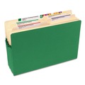 File Folders | Smead 74226 3.5 in. Expansion Colored File Pockets - Legal, Green image number 3