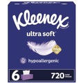 Tissues | Kleenex 54317 3-Ply Ultra Soft Facial Tissue - White (4 Packs/Carton) image number 2