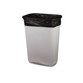 Trash Bags | Heritage X8046SK R01 Low Density 45 Gallon 40 in. x 46 in. Repro Can Liners - Black (5 Rolls/Carton) image number 5