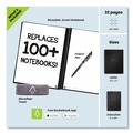 Notebooks & Pads | Rocketbook EVR-L-K-A 16-Sheets 11 in. x 8.5 in. Dotted Rule Core Smart Notebook - Black Cover image number 2