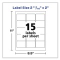 Labels | Avery 06490 3.5 in. Laser/Inkjet Diskette Labels - White (375/Pack) image number 4