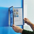 Desktop Organizers | Durable 555200 5 Panels VARIO Letter Wall Reference System - Assorted Borders and Panels image number 4