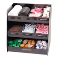 Desktop Organizers | Vertiflex Commercial Grade VFC-1515 14.5 in. x 11.75 in. x 15 in. Vertical Condiment Organizer - Black image number 1