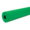 Arts & Crafts Supplies | Pacon P101202 36 in. x 1000 ft. 40 lb Cover Weight Decorol Flame Retardant Art Rolls - Tropical Green (1-Roll) image number 1