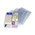 Copy & Printer Paper | Cardinal 7856 000 Business Card Refill Pages for 2 x 3.5 Cards - Clear (10/Pack) image number 2