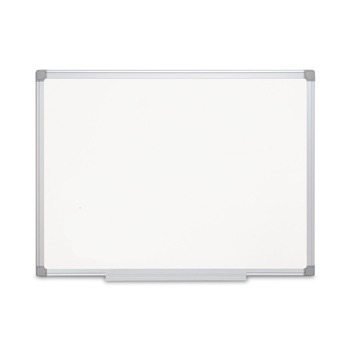OFFICE PRESENTATION SUPPLIES | MasterVision CR0820030 48 in. x 36 in. Aluminum Frame Whiteboard Earth Series Porcelain