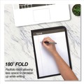 Notebooks & Pads | Samsill 71220 Slimline Leather-Look/Faux Reptile Trim Writing Pad Padfolio - Black image number 4