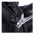 Office Chairs | Alera ALEMS4419 Maxxis Series 19.7 in. to 25 in. Seat Height Supports 500 lbs. Big/Tall Bonded Leather Chair - Black Seat/Back, Chrome Base image number 3