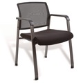 Office Chairs | Alera ALEER4317 24.41 in. x 22.64 in. x 31.73 in. Elgar Fabric Guest Chair - Black Seat, Black Back, Black Base image number 0