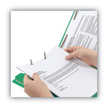 File Folders | Smead 26837 Colored End Tab Classification Folders with Six Fasteners - Letter, Green (10/Box) image number 5