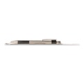 Back to School Sale | Zebra ZEB27111 F-301 Ballpoint Pen, Retractable, Fine 0.7 mm, Black Ink, Stainless Steel/Black Barrel image number 0